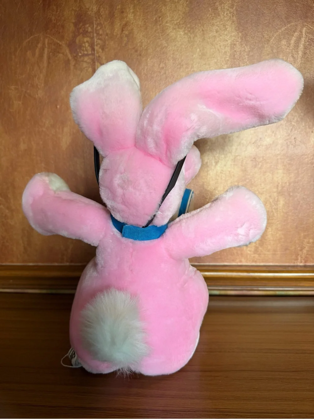 1995 ENERGIZER Bunny Plush Stuffed Toy Rabbit Drum Glasses Battery Promo Lrg 22”